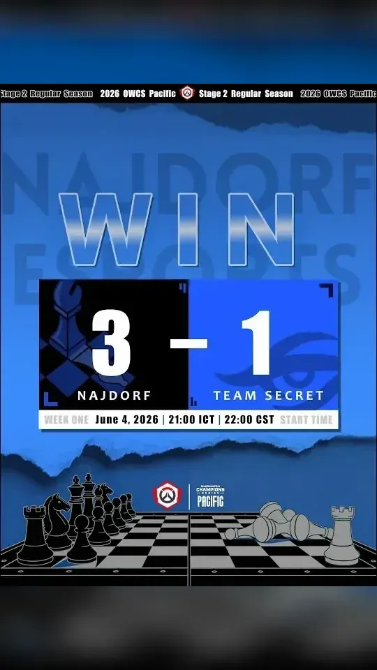 Najdorf vs Team Secret: Stage 2 opener